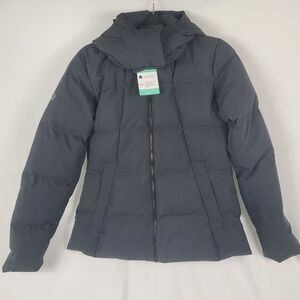 Marmot Women's Mercer Jacket Hooded Puffer Black Size Small NWT MSRP $325